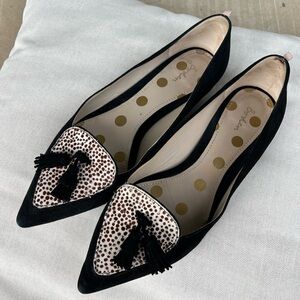 Boden Slipper Cut Loafers With Tassels Size 39